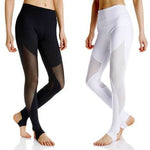 Mesh Coast Yoga Leggings With Built-in Hiney Trainer™