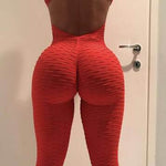 Summer Sexy Backless Push Up Fitness Jumpsuit