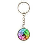 7 Chakra Key Chain Ring Pendant For Bag