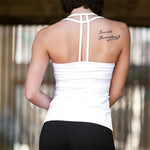 Women's Sleeveless Padded Sports Bra