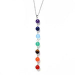 7 Chakra Healing Balance Beads Necklaces for Women