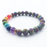 7 Chakra Healing Balance Men Women Bracelet 1