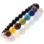 7 Chakra Elephant Charm Women Bracelet