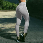 New Solid Push Up Pants