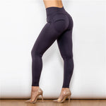 Black Lulu High Waist Leggings Lift & Support