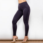 Black Lulu High Waist Leggings Lift & Support