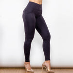 Black Lulu High Waist Leggings Lift & Support