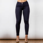 Black Lulu Mid Waist Leggings Lift & Support
