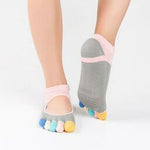 Women Backless Fitness Socks