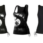 3D Skull Print Sleeveless Fitness Shirt