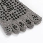Women Dance Five Toe Backless Short Pilates Socks