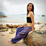 Folk-custom Large Crotch Leggings - Thailand Styles