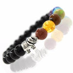 7 Chakra Elephant Charm Women Bracelet