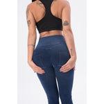 High Rise Dark Blue Jeans Lift & Support