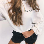 Women pink Jumper SweatShirt