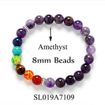 7 Chakra Healing Balance Beads Women Men Bracelet