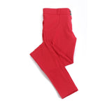 Red Cotton Pants Lift & Support