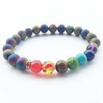 7 Chakra Healing Balance Men Women Bracelet 1