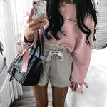 Women pink Jumper SweatShirt