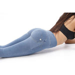 High Rise Light Blue Denim Lift & Support