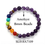 7 Chakra Healing Balance Beads Women Men Bracelet