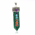 7 Chakra Men Women Pendant Necklace 2
