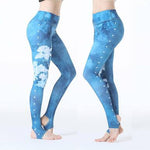 Magnolia Floral yoga pants Hiney Trainer™