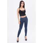 Mid Waist Denim Jeans  Lifts & Supports
