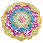 Lotus Flower Meditation Throw