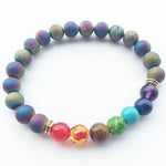 7 Chakra Healing Balance Men Women Bracelet 1