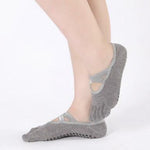 Women Dance Five Toe Backless Short Pilates Socks