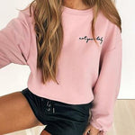 Women pink Jumper SweatShirt