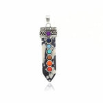 7 Chakra Men Women Pendant Necklace 2
