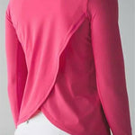 Beautiful Back Long Sleeve Yoga Top