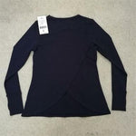 Beautiful Back Long Sleeve Yoga Top