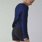 Beautiful Back Long Sleeve Yoga Top