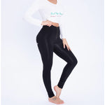 Black Cotton Pants Lift & Support