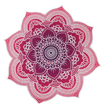 Indian Mandala Tapestry Lotus Throw