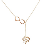Lotus Infinity Necklace