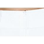 White Color Eco-Leather Pants Lifts & Supports