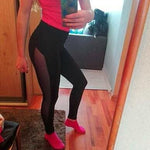 Full Sheer Yoga Leggings With Hiney Trainer™ X Edition Built-in