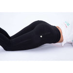 Black Cotton Pants Lift & Support