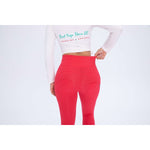 Red Cotton Pants Lift & Support