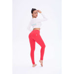 Red Cotton Pants Lift & Support