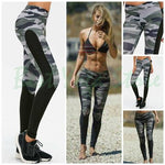 Camo Patchwork Yoga/ Workout Leggings