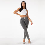 New Gray Denim Pants Lift & Support