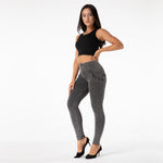 New Gray Denim Pants Lift & Support