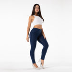 New Dark Blue Denim Pants Lift & Support