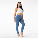 New Light Blue Denim Pants Lift & Support