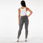 New Gray Denim Pants Lift & Support